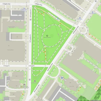 Map of Burns Commons