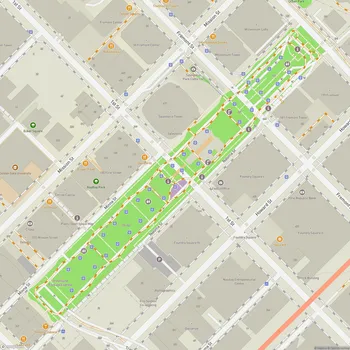 Map of Salesforce Park