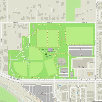 Map of Rancho Santa Susana Community Park