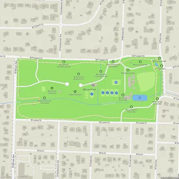 Map of Wilson Park