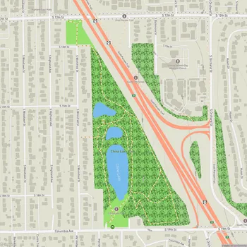 Map of China Lake Park