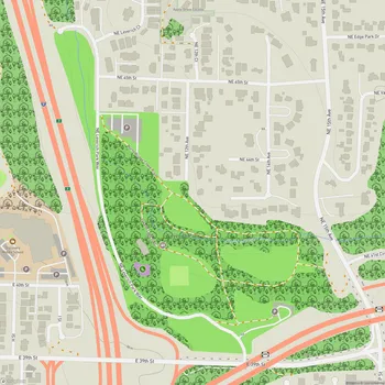 Map of Leverich Park