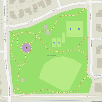 Map of Valverde Park