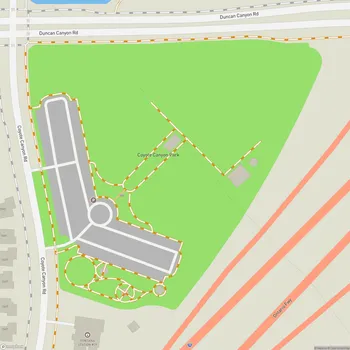 Map of Coyote Canyon Park