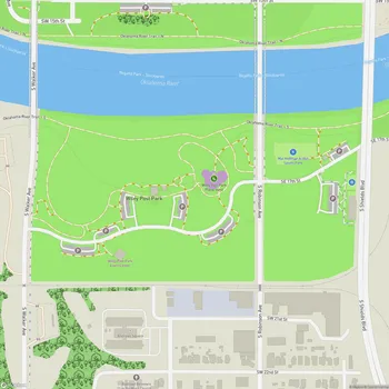 Map of Wiley Post Park