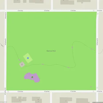 Map of Robinson Park