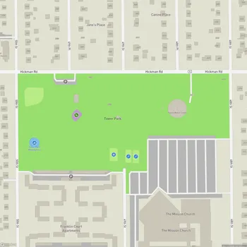 Map of Tower Park