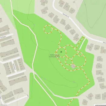 Map of Hidden Canyon Community Park