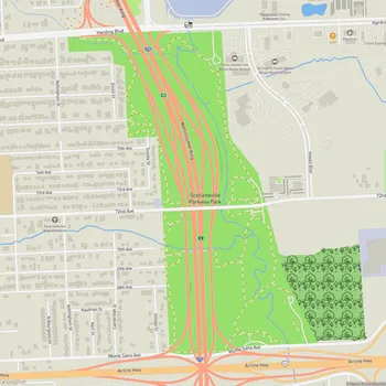 Map of Scotlandville Parkway