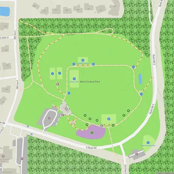 Map of West Fenwick Park