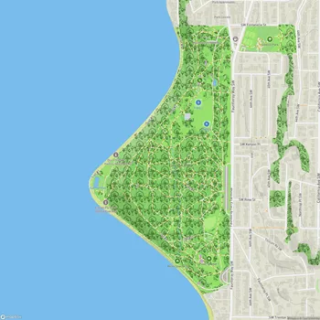 Map of Lincoln Park