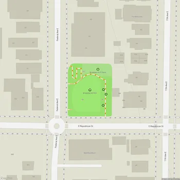Map of Broadway Hill Park
