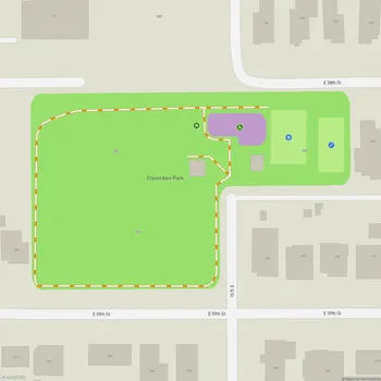 Map of Cloverdale Park
