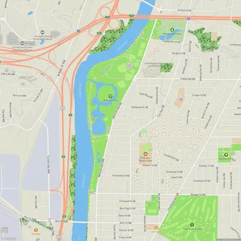 Map of Riverside Park