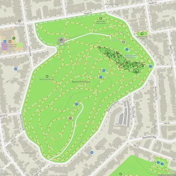 Map of Buena Vista Park