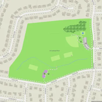 Map of Arrowhead Park