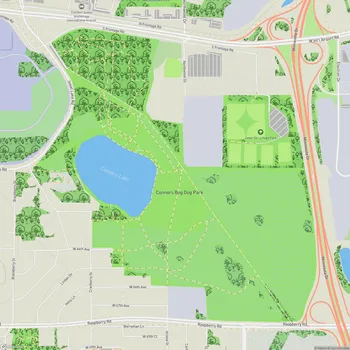 Map of Connors Bog Park