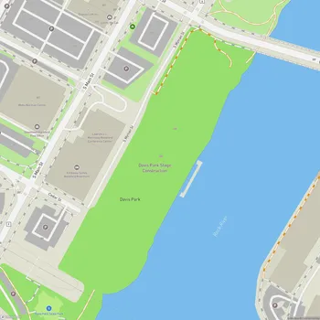 Map of Davis Park