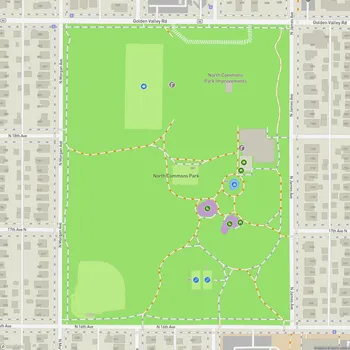 Map of North Commons Park