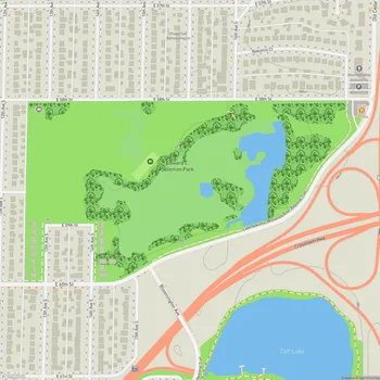 Map of Edward C. Solomon Park