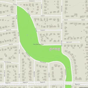 Map of Glen Oak Hills Park