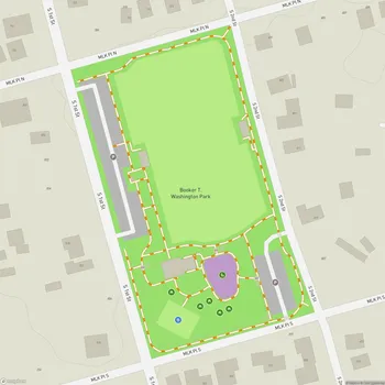 Map of Booker T. Washington Park