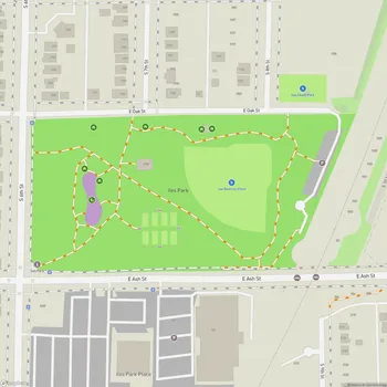 Map of Iles Park