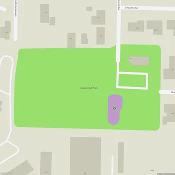 Map of Cedarcrest Park