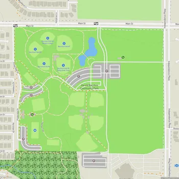 Map of Harold Bacchus Community Park