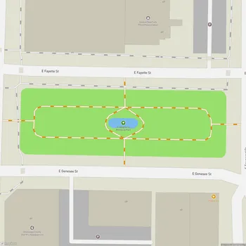 Map of Firefighter's Memorial Park