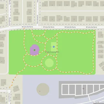 Map of Brooks Crossing Park