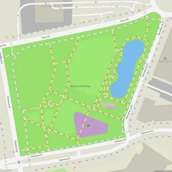 Map of Martin Luther King Jr. Memorial Park