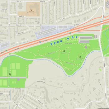 Map of Spencer Park