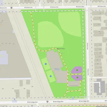 Map of Mozart Park