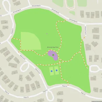 Map of Almondridge Park