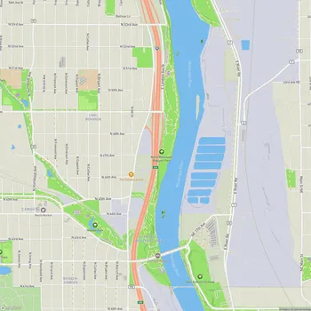 Map of North Mississippi Regional Park
