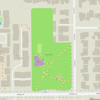 Map of Wilson Park