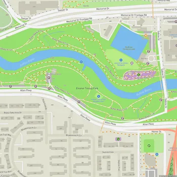 Map of Eleanor Tinsley Park