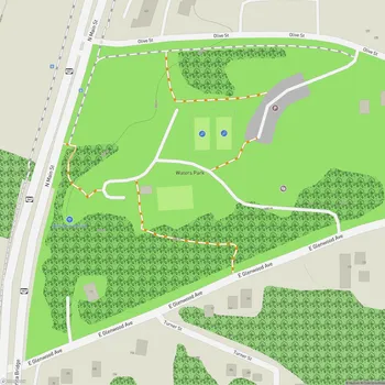 Map of Waters Park