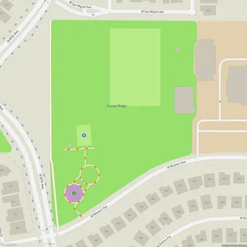 Map of Sunset Ridge Park
