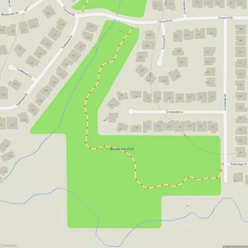 Map of Woodcreek Park