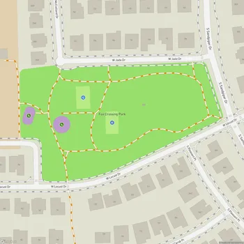 Map of Fox Crossing Park