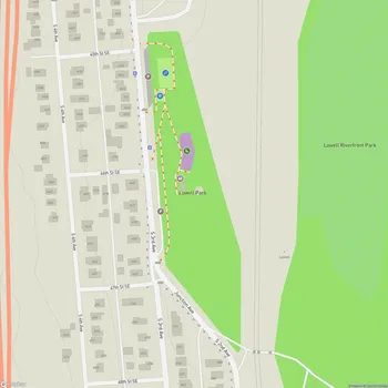 Map of Lowell Park