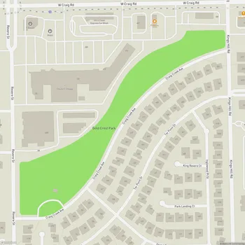 Map of Gold Crest Park