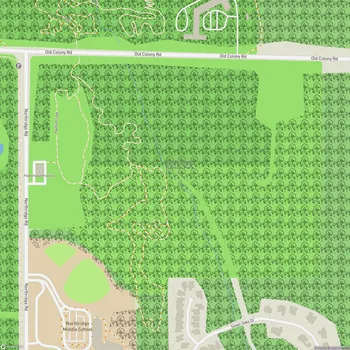 Map of Buddy Powell Pavilion Park