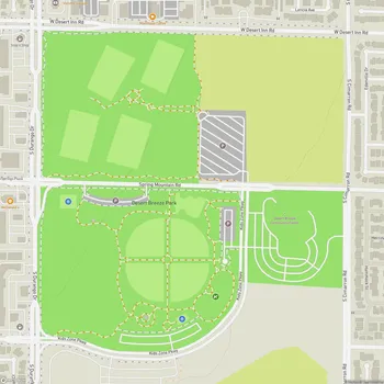 Map of Desert Breeze Park