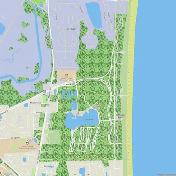 Map of Kathryn Abbey Hanna Park