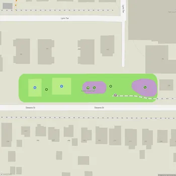 Map of Stevens Street Park
