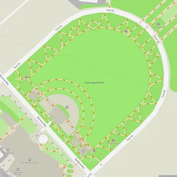 Map of Town Square Park