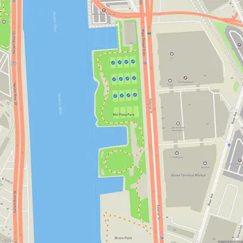 Map of Mill Pond Park